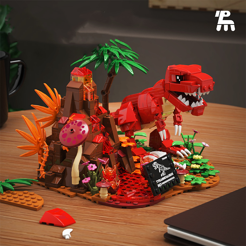 Model Kit Dinosaur - Blocchi da Costruzione Jurassic World, Modelli