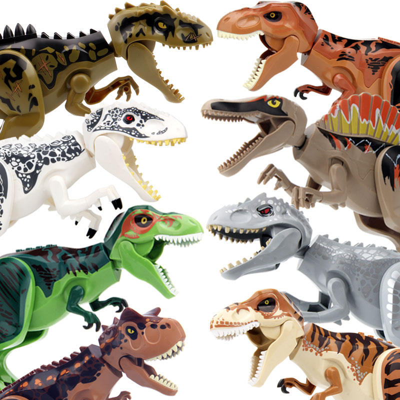 Model Kit Dinosaur - Jurassic Eracesaosaurus Rex e Titanosaur del