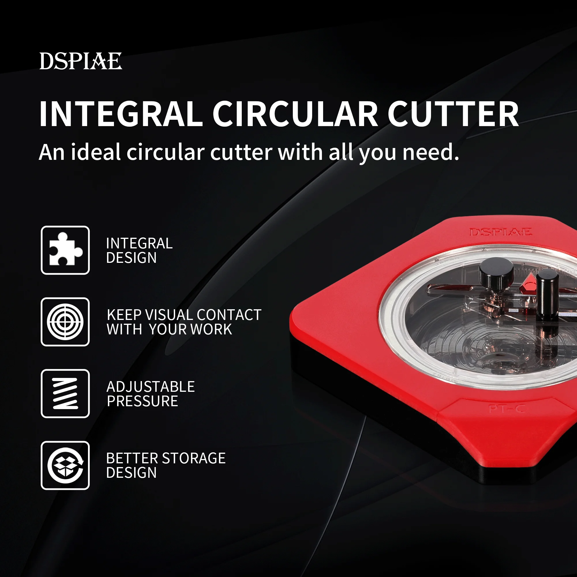 Model Kit Cutter - Nuovo Taglierino Circolare Integrale DSPIAE PT-C