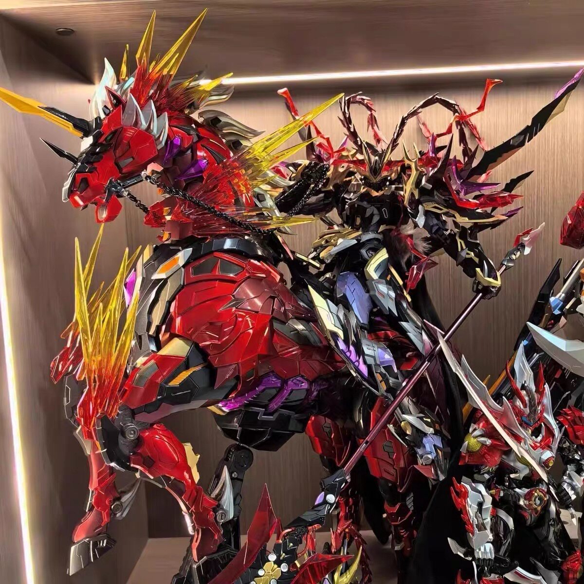 Model Kit Lubu - Modello Mecha Motor Nuclear Guan Yu