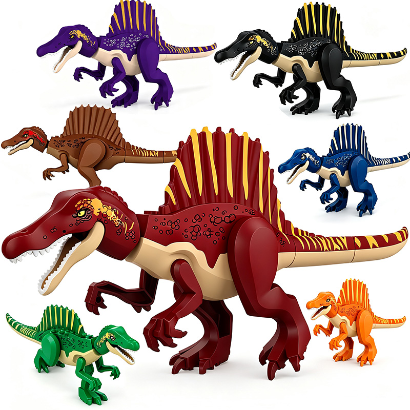 Model Kit Dinosaur - Jurassic Dinosaur World - Grande Modello