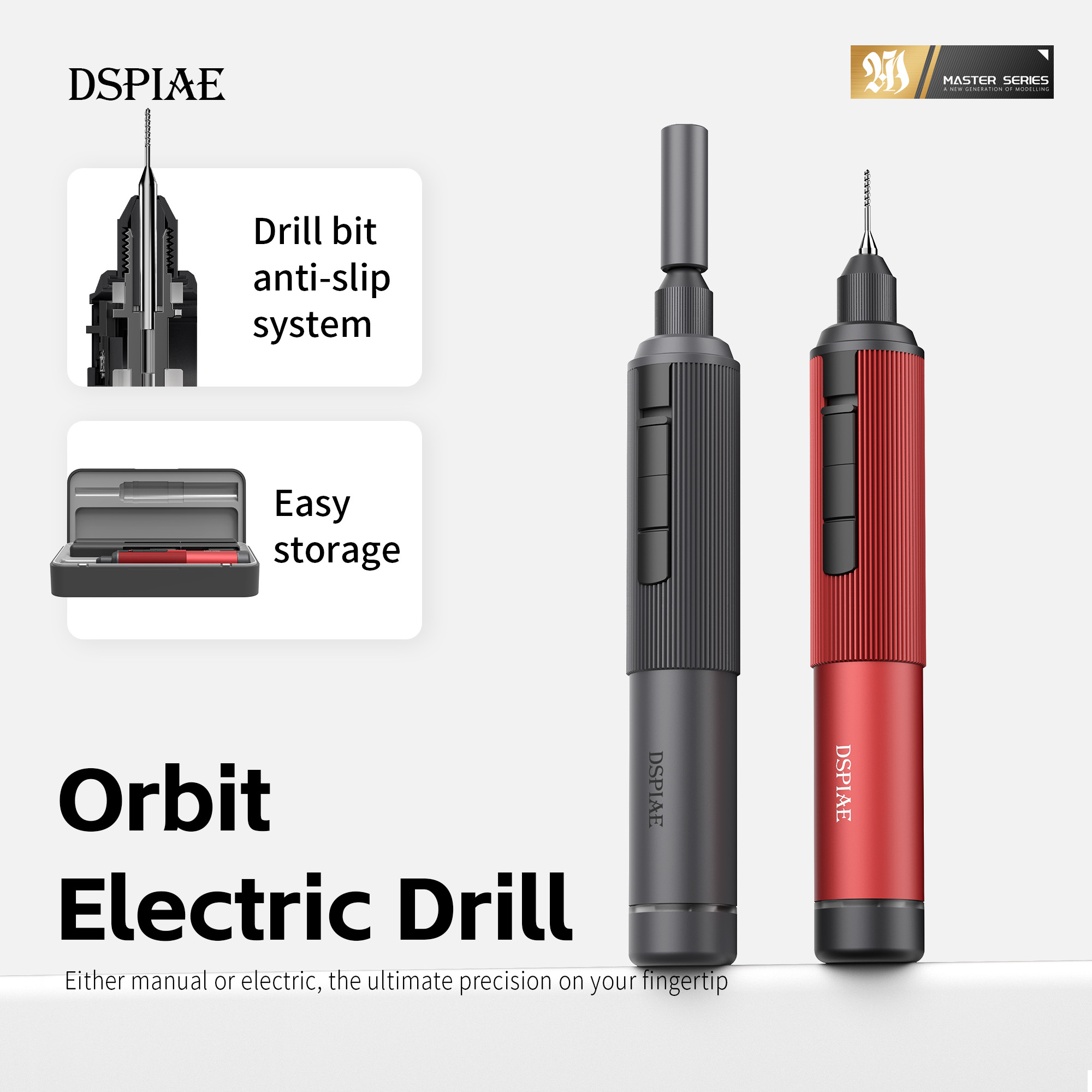 Model Kit Paint Set - Nuovo DSPIAE AT-ED01 Orbit Trapano Elettrico