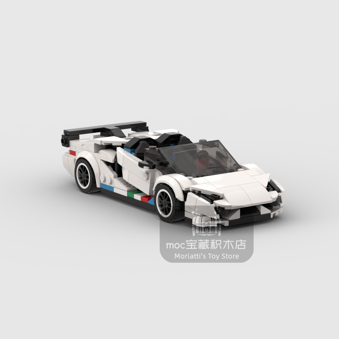 Model Kit Lamborghini - MOC Lambo Aventador SVJ 368 pezzi