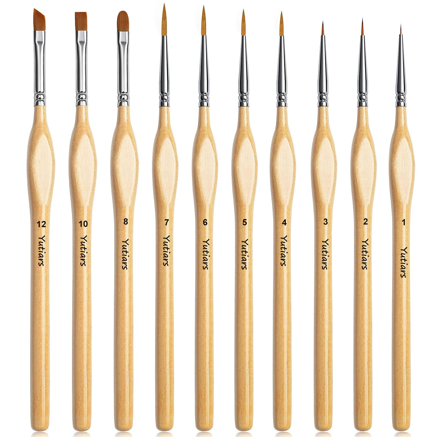 Set di 10 Pennelli di Precisio - Model Kit Paint Set recensione e prezzo