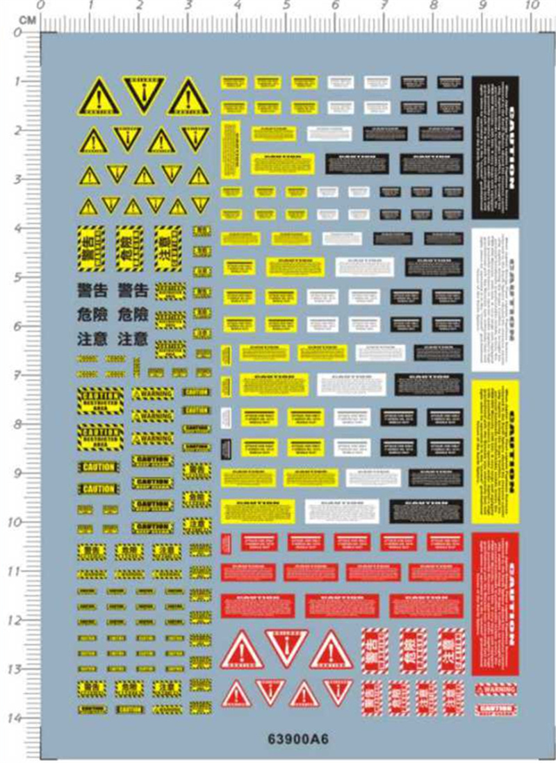 Adesivo di Avvertimento per Mo - Model Kit Water Decal recensione e prezzo