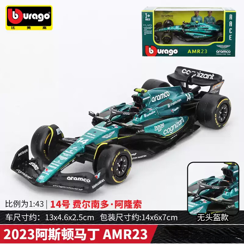 Bburago 1:43 Aston Martin AMR2 - Model Kit F1 recensione e prezzo