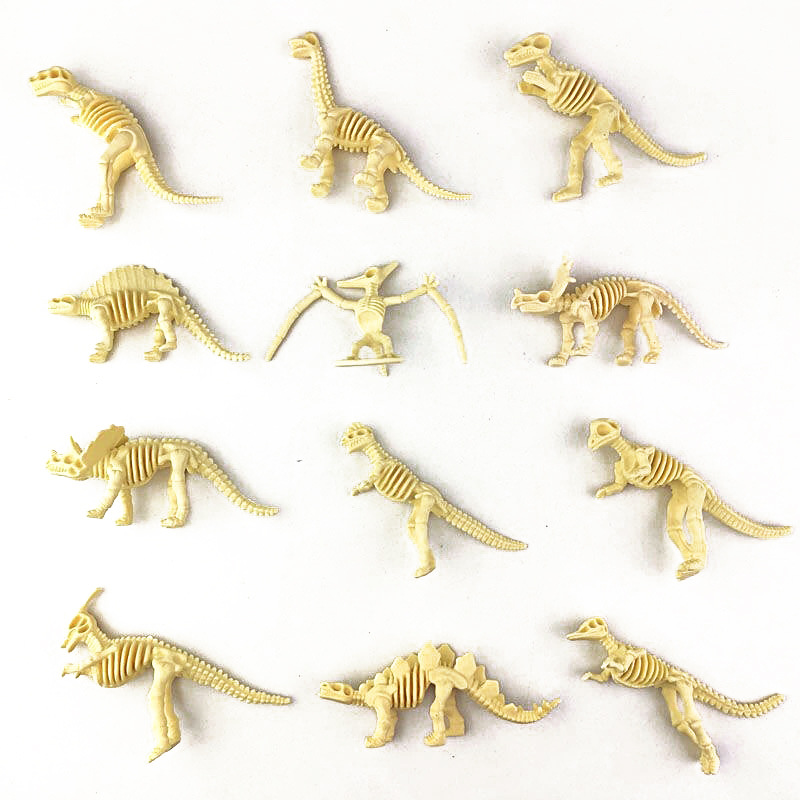 Set di 12 Modelli di Scheletri - Model Kit Dinosaur recensione e prezzo