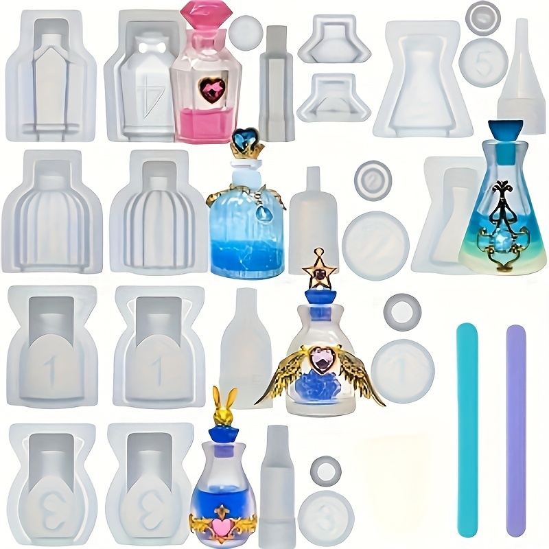 Un set di 5 stampi in silicone - Resin Kit Cast recensione e prezzo