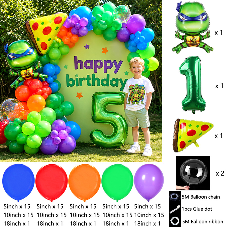 Kit di Palloncini a Tema Tarta - Model Kit Ninja recensione e prezzo