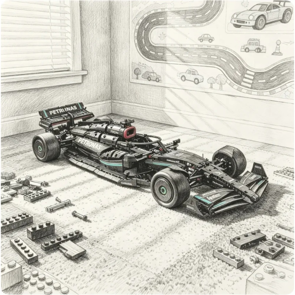 1642 Pezzi Nuovo Modello Tecni - Model Kit F1 recensione e prezzo