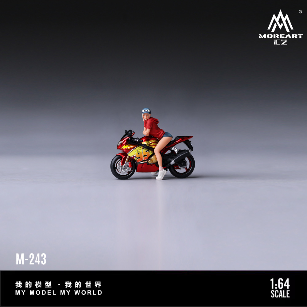 MoreArt 1:64 Modellino in Resi - Model Kit Girl recensione e prezzo